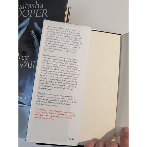 Natasha Cooper Signed 3-Volume Set - 1st Ed HC DJ - Mystery Thriller - Picture 12 of 16